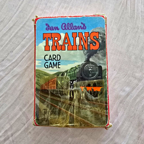 Vintage 1962 pepys trains card - vintage,