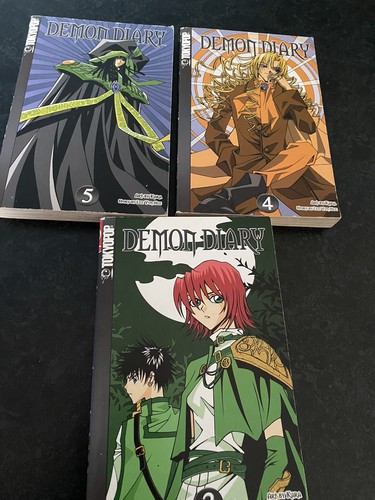 Demon diary manga anime series - demon,