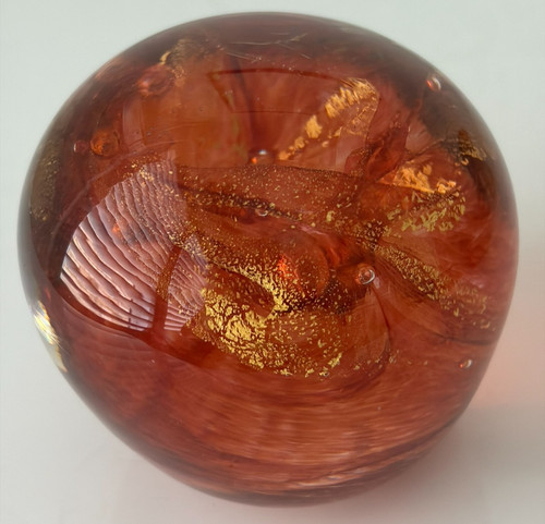 Bubble gold swirl - swirl, amber