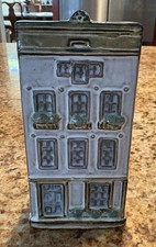Vintage Coin Bank Painted &