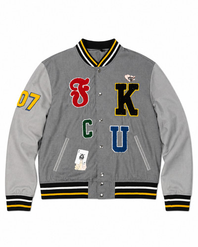 Grey varsity letterman - varsity,