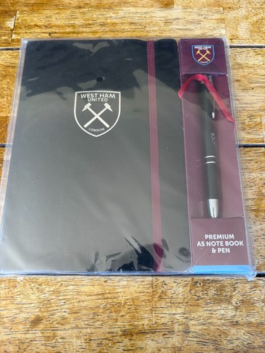 West ham note book - note, &