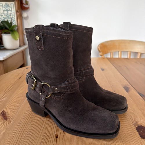 Liberty brown western ankle - brown,
