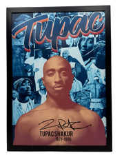 Tupac A4 Framed Wall Art