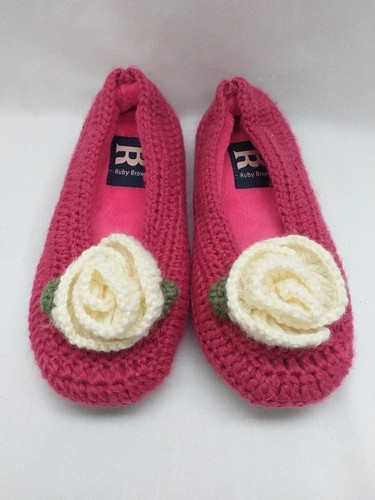 Ruby brown pink - pink, slippers