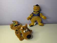 Scooby Doo SCOOB! Super Scoob  Soft Plush Cuddly Toy Stuffed Animal Bundle 