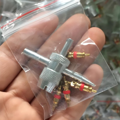 4pcs car tire stem core - 4pcs,