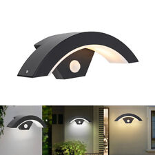 PIR Motion Movement Sensor Outdoor Outside Curve Arch Wall Coach Lantern Lamp UK
