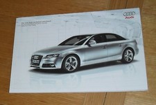 Audi A4 Brochure 2008 S Line