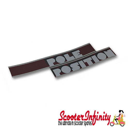 Sticker pole position badge - pole,