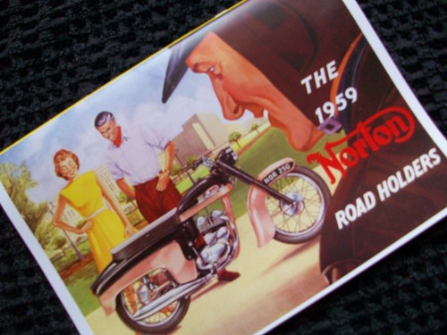 Norton 1959 motorcycle - norton,