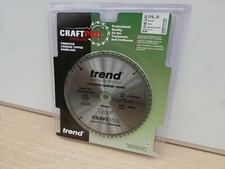 TREND 216MM x 60T TCT MITRE SAW BLADE DEWALT BOSCH CSB/CC21660 