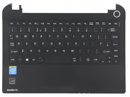 Palmrest with keyboard toshiba - with,