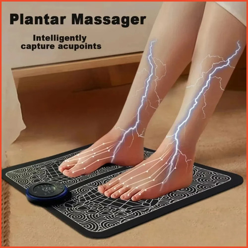 Ems foot massager - foot, mat