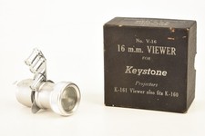 Keystone VG-16 16mm Viewer in Box for K-161 & K-160 Projectors V28