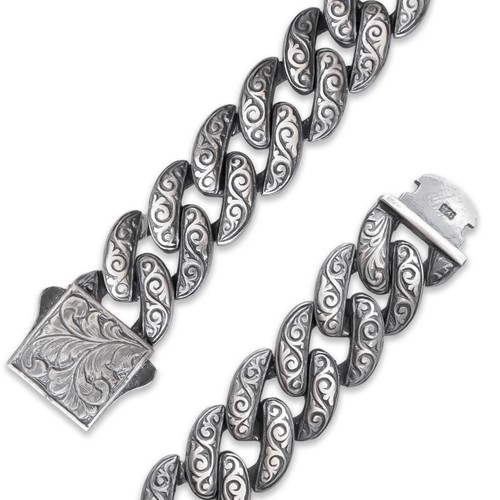 925 sterling silver cuban link - cuban,