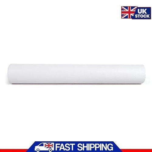 10m matte white wallpaper - 10m, roll