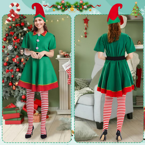 Womens deluxe velvet elf fancy - womens,