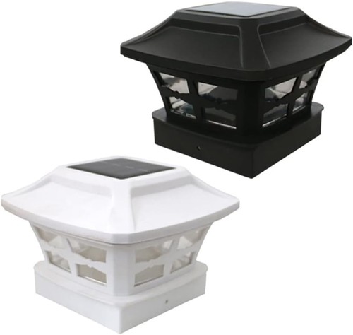Solar post cap light - solar,