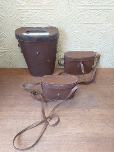 Vintage leather binocular - 3,