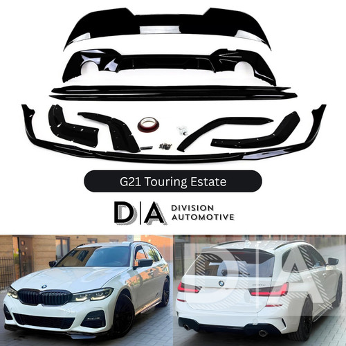 Gloss black aero body kit - body,