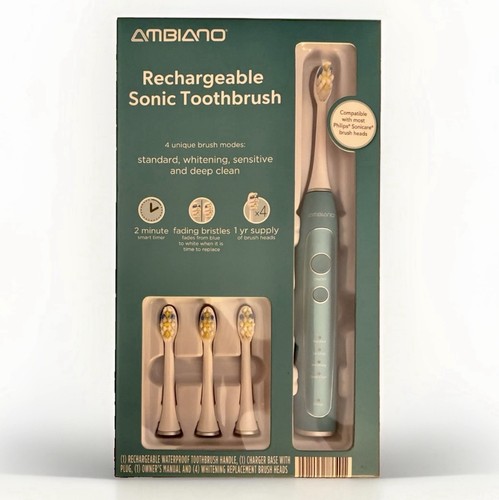 Ambiano rechargeable sonic - ambiano,