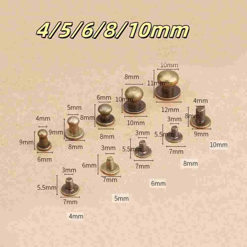 Sam browne screws studs round - screws,