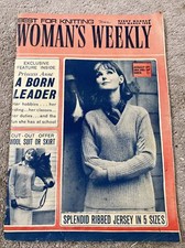 VINTAGE WOMANS WEEKLY KNITTING