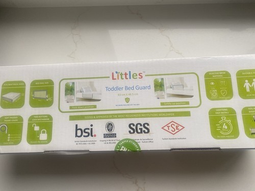 Baby toddler bed white rail - toddler,