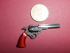1/6th scale Colt Revolver Pistol - Metal - for 12" toy action figures