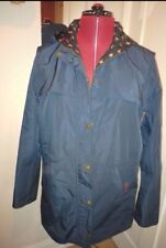 Barbour Lightweight Hattie Durham 16 Fully Reversible W/proof Pit2pit 25in Coast