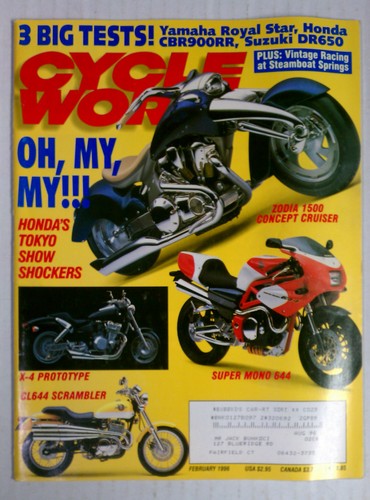 Cycle world magazine back - world,