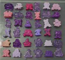 36x Gogo's Crazy Bones New Generation Ghosts And Monsters. Purple Bundle.