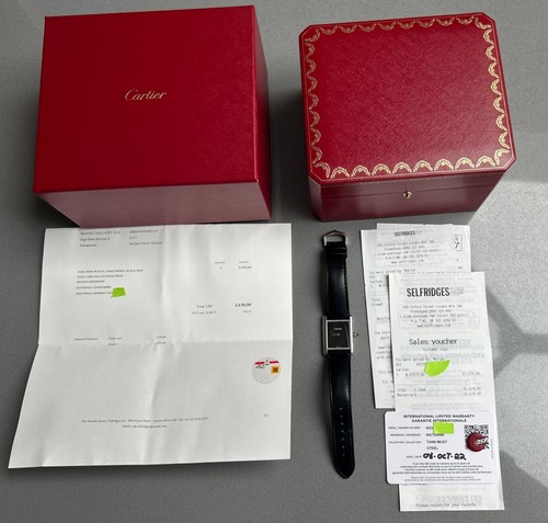Cartier tank must - must, large
