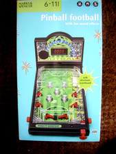 Pinball Football  Family Game, Fun Sound Effects, Little Used Condition, Boxed