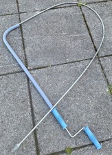Silverline 1.8M Toilet Auger Unblocks Clears Solids From Drains Tough Plumbing 