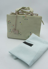 RADLEY Early Cream Genuine Leather Top Handle Bag With Multicoloured Spots