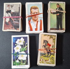VINTAGE Cigarette cards. 5 x Complete Sets. Wills, Park Drive, Churchmans