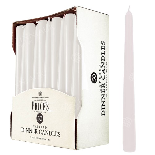 Prices tapered dinner candles - dinner,