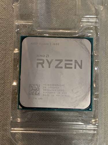 Ryzen 1600 core 12 thread - 5, 6-core