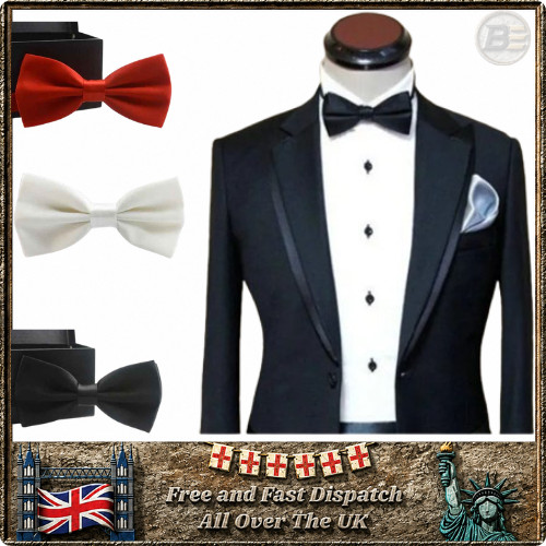 Smart bow tie neck - smart, mens