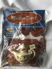 Miniature teapot collection