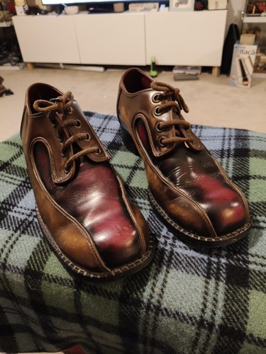 Vintage 1970 leather disco - leather,