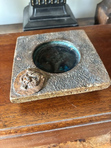 Unusual studio pottery dish - studio,