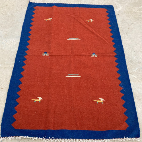 Vintage handmade gabbeh - handmade,