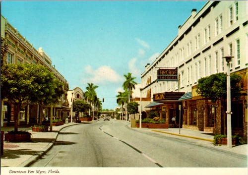 Fort myers postcard - fort,