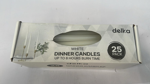 Delka dinner candles tapered - delka,