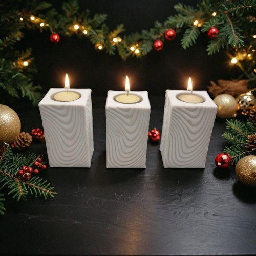 Set ceramic tealight - 3,
