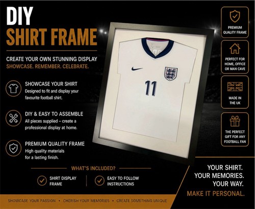 Frame for signed - signed, football
