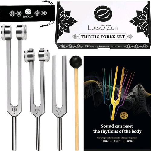 Healing tuning forks set - tuning, 128hz